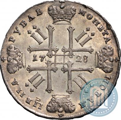 Picture 1 rouble 1728 year  "Type of 1728"