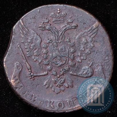 Picture 5 kopecks 1759 year  