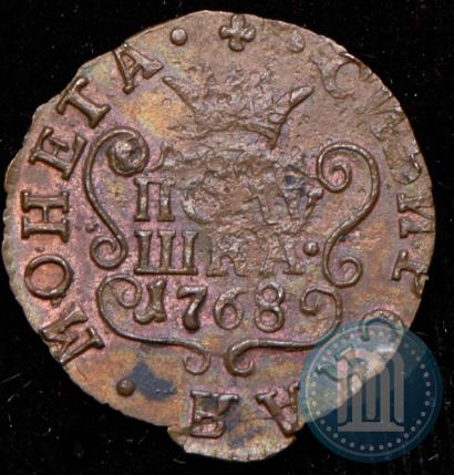 Фото Полушка 1768 года КМ 
