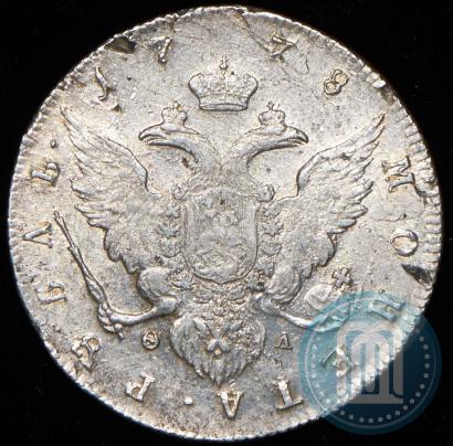 Picture 1 rouble 1778 year СПБ-ФЛ 