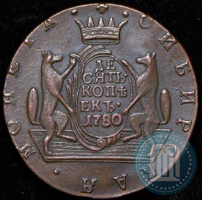 Picture 10 kopecks 1780 year КМ 