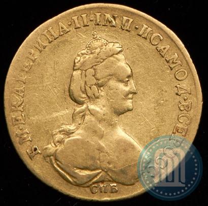 Picture 5 roubles 1781 year СПБ 