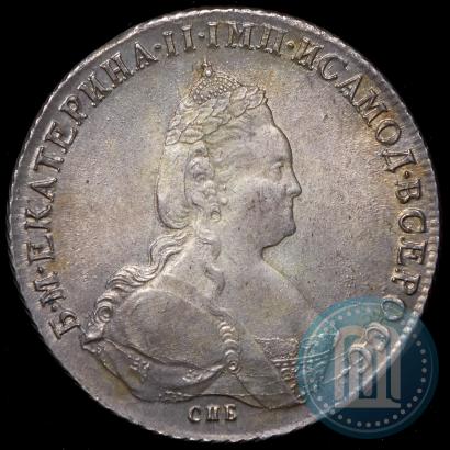 Фото 1 рубль 1787 года СПБ-ЯА 