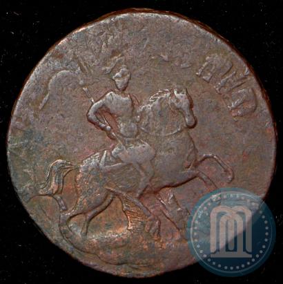 Picture 2 kopecks 1757 year  "Nominal under St. George"