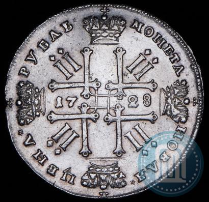 Фото 1 рубль 1728 года  "Тип 1728"
