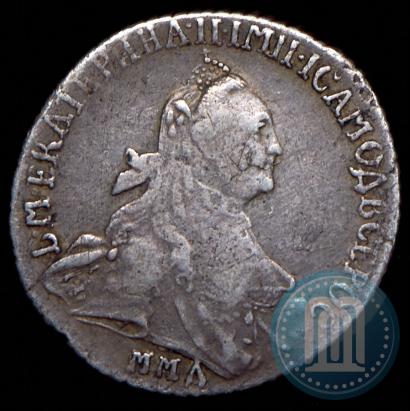 Фото 15 копеек 1766 года ММД 