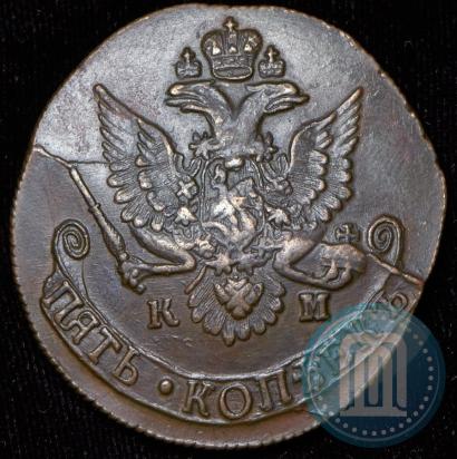 Picture 5 kopecks 1784 year КМ 