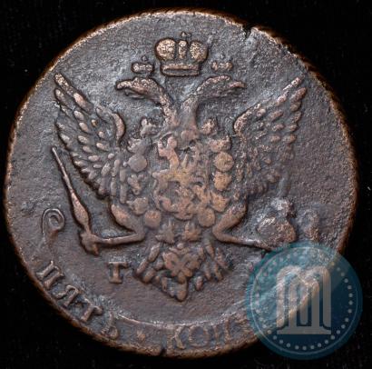 Фото 5 копеек 1787 года ТМ 