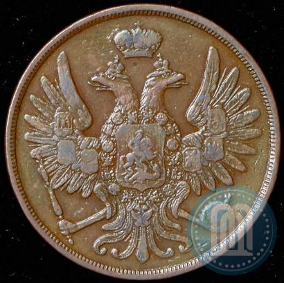Picture 2 kopecks 1858 year ВМ 