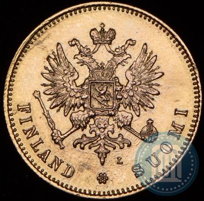 Picture 20 markkaa 1891 year L 