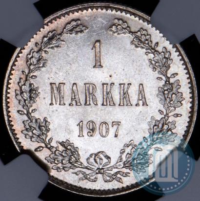 Picture 1 markka 1907 year L 