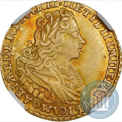 Picture 2 roubles 1727 year  