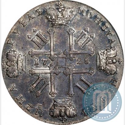 Picture 1 rouble 1728 year  "Type of 1728"