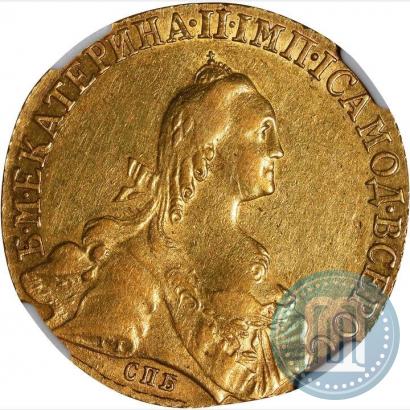Picture 10 roubles 1768 year СПБ 