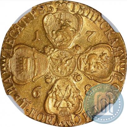 Picture 10 roubles 1768 year СПБ 
