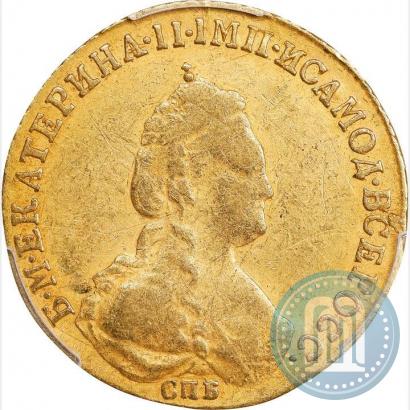 Picture 5 roubles 1784 year СПБ 