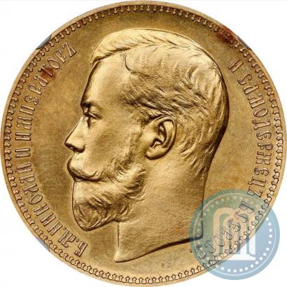 Picture 37,5 roubles - 100 francs 1902 year (*) 