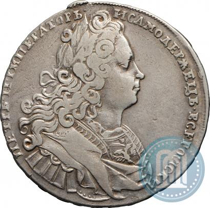 Фото 1 рубль 1728 года  "Тип 1727"