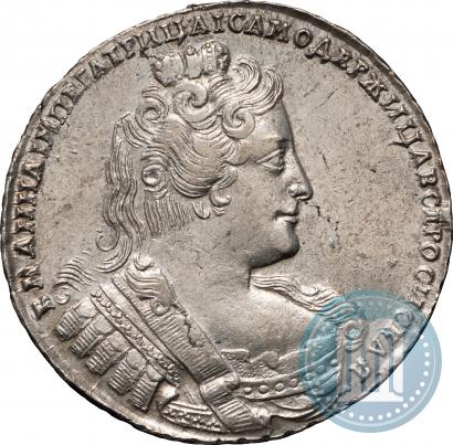Picture 1 rouble 1733 year  