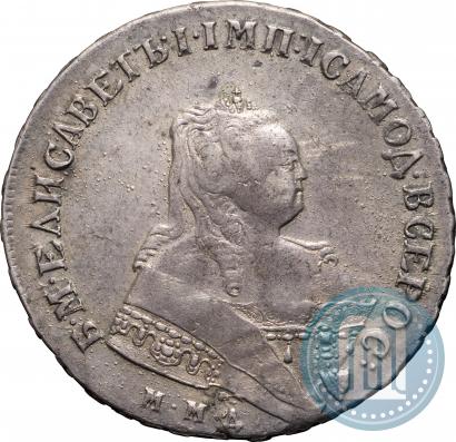 Picture 1 rouble 1749 year ММД 