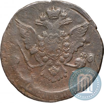 Фото 5 копеек 1771 года ЕМ 