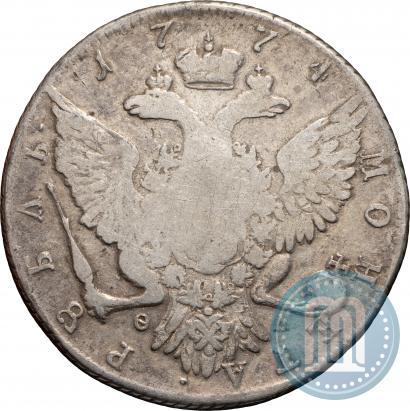 Picture 1 rouble 1774 year СПБ-ФЛ 
