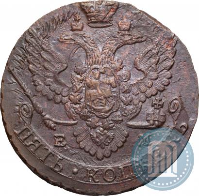 Фото 5 копеек 1788 года ЕМ 