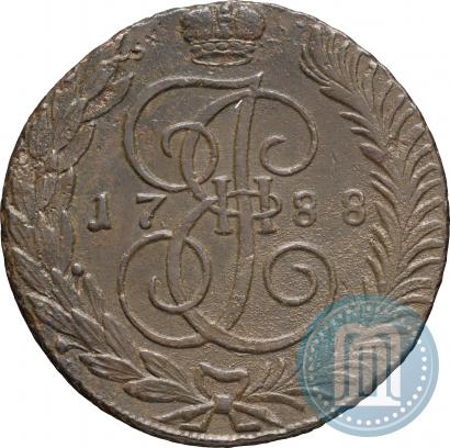 Фото 5 копеек 1788 года ТМ 