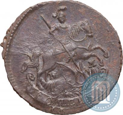 Picture 1 kopeck 1789 year ЕМ 