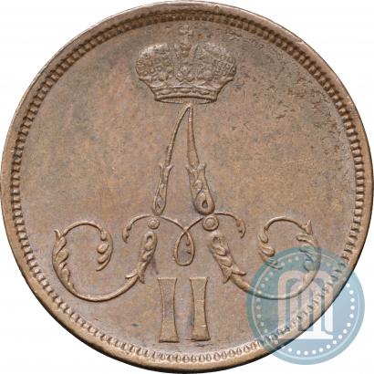 Фото 1 копейка 1864 года ВМ 