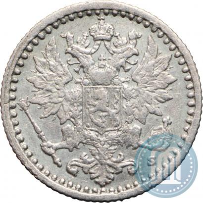 Фото 25 пенни 1866 года S 