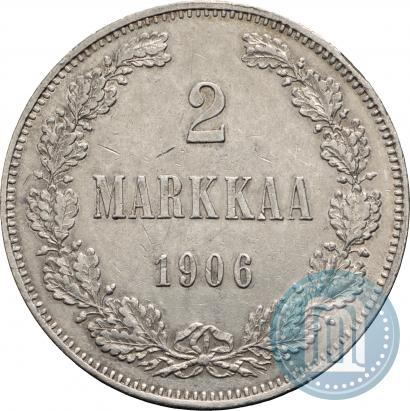Picture 2 markkaa 1906 year L 