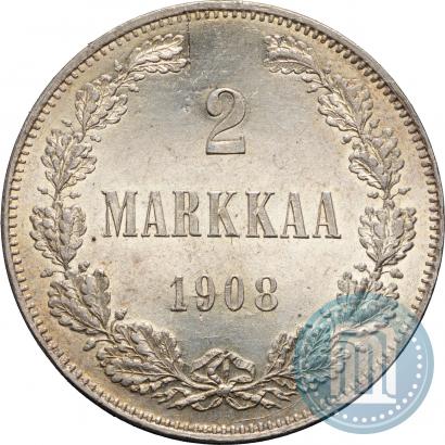 Picture 2 markkaa 1908 year L 