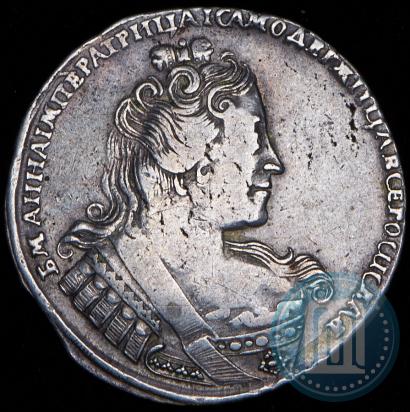 Фото 1 рубль 1733 года  