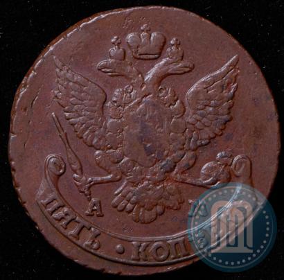 Picture 5 kopecks 1789 year АМ 