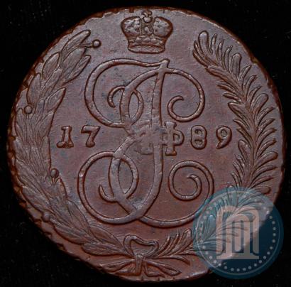 Picture 5 kopecks 1789 year АМ 