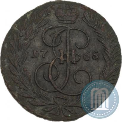 Фото 2 копейки 1766 года ММ 