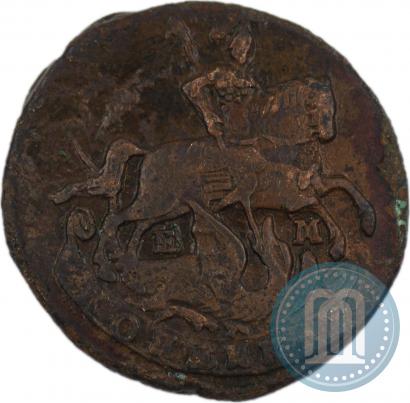 Picture 1 kopeck 1789 year ЕМ 
