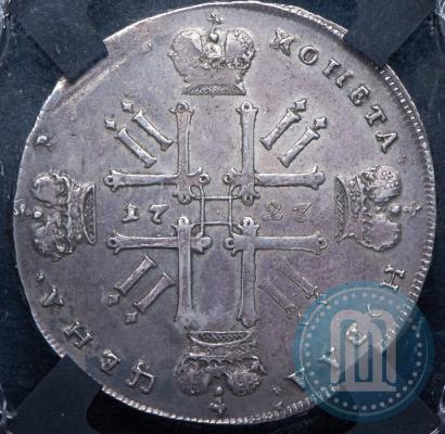 Picture 1 rouble 1727 year  "Moscow type"
