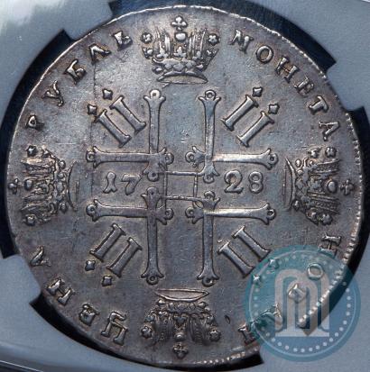 Фото 1 рубль 1728 года  "Тип 1728"