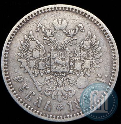 Фото 1 рубль 1886 года (АГ) 