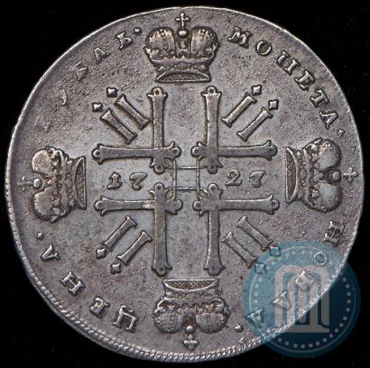 Picture 1 rouble 1727 year  "Moscow type"