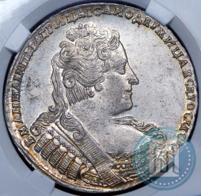 Picture 1 rouble 1733 year  