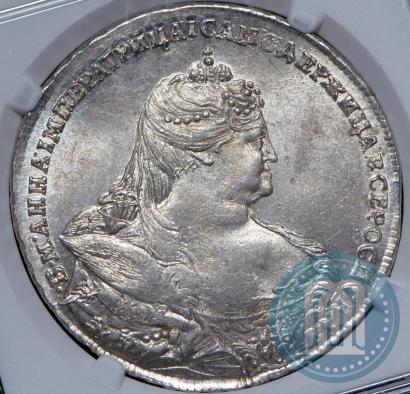 Picture 1 rouble 1738 year  "Moscow type"