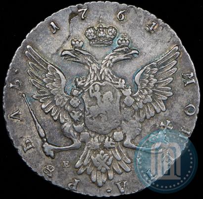 Picture 1 rouble 1764 year ММД-EI 