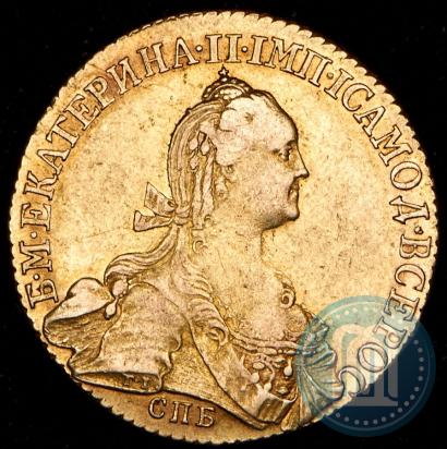 Picture 10 roubles 1774 year СПБ 