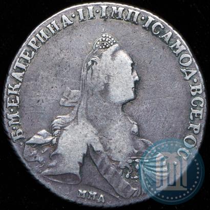 Фото 1 рубль 1775 года ММД-СА 