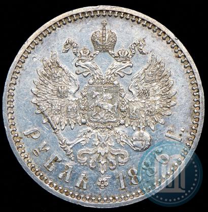 Picture 1 rouble 1886 year (АГ) 
