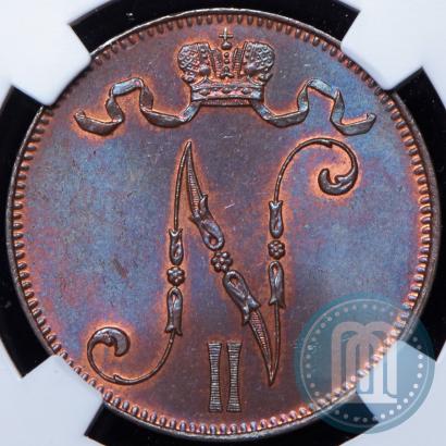 Фото 5 пенни 1898 года  
