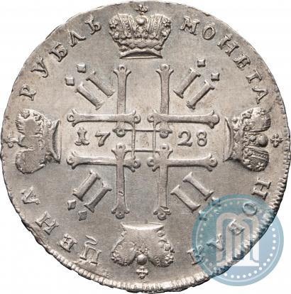 Picture 1 rouble 1728 year  "Type of 1728"